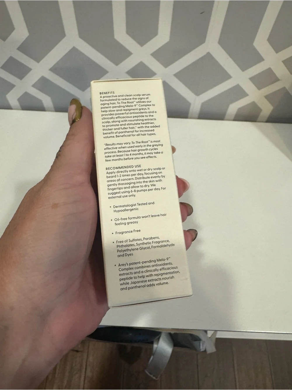 NIB To The Root® Scalp Serum — Anti-Grey & Density Serum 2.2 fl oz